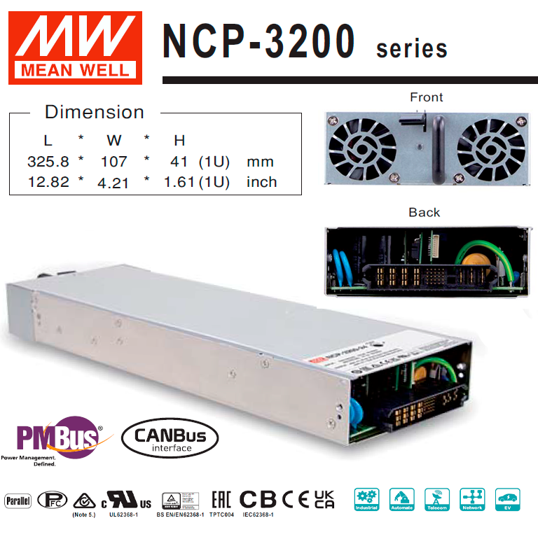 Источник питания NCP-3200-48