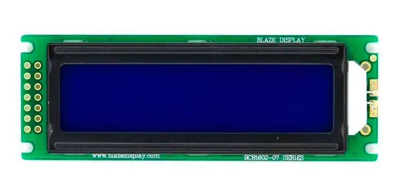 LCD дисплей BCB1602-07-LY-SPMWD-1.0