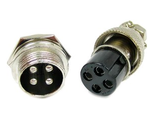 Разъем цилиндрический DS1110-4B6