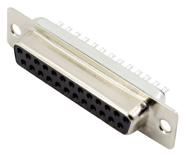 Разъём DB-25F / DS1033-25FBNSISS-CT