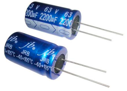 Конденсатор электролитический ECAP 100uF 350V 18х0 105С JRB / JRB2V101M07501800300000B