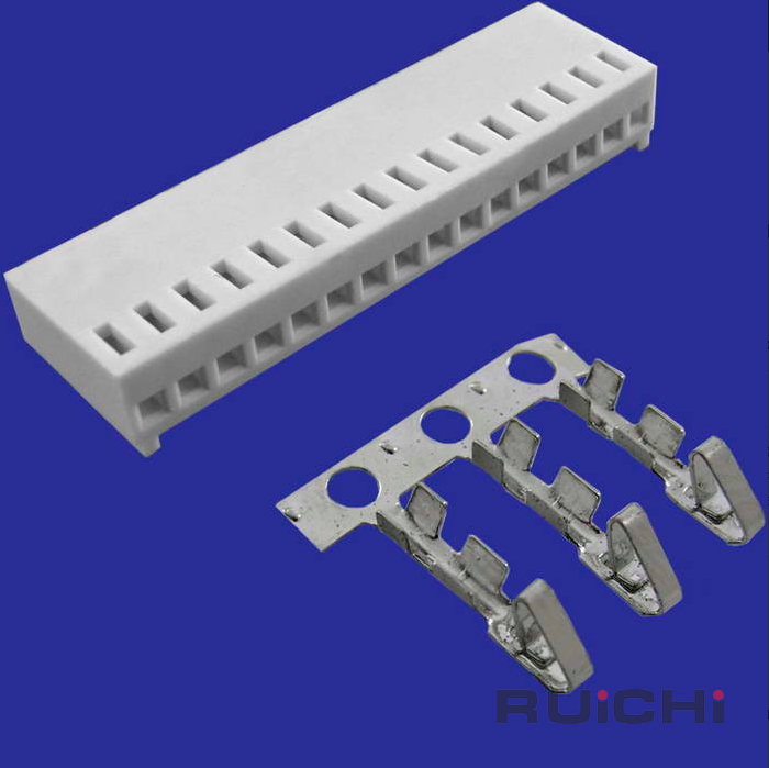Разъём питания низковольтный HU-16 pitch 2.54mm+Terminal