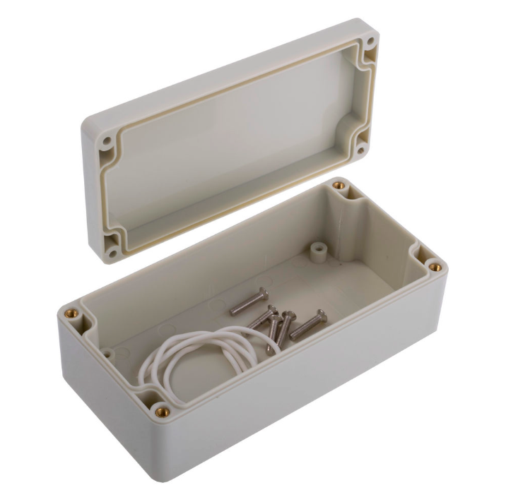 Корпус G258 (11-84), 160x80x55мм, IP65, ABS пластик, беж, корпус