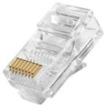 Разъём телефонный RJ45 (TP-8P8C) UTP / вилка 8p8c (RJ45)