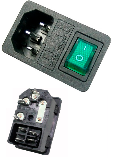 Разъем питания KLS1-AS-303-4-4GS