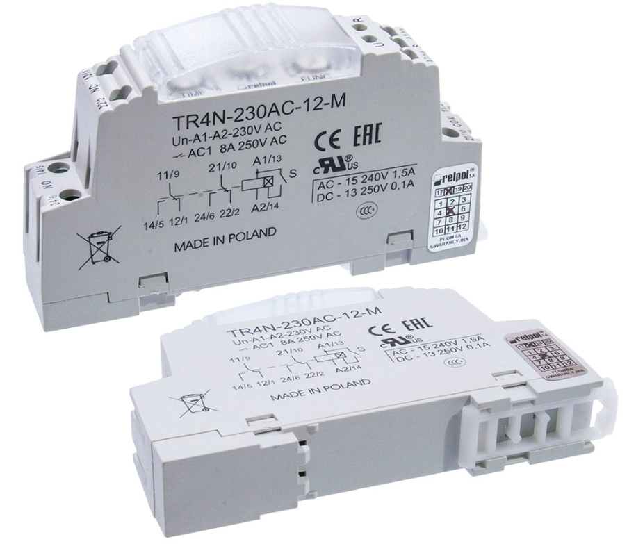 Реле TR4N-230AC-12-M