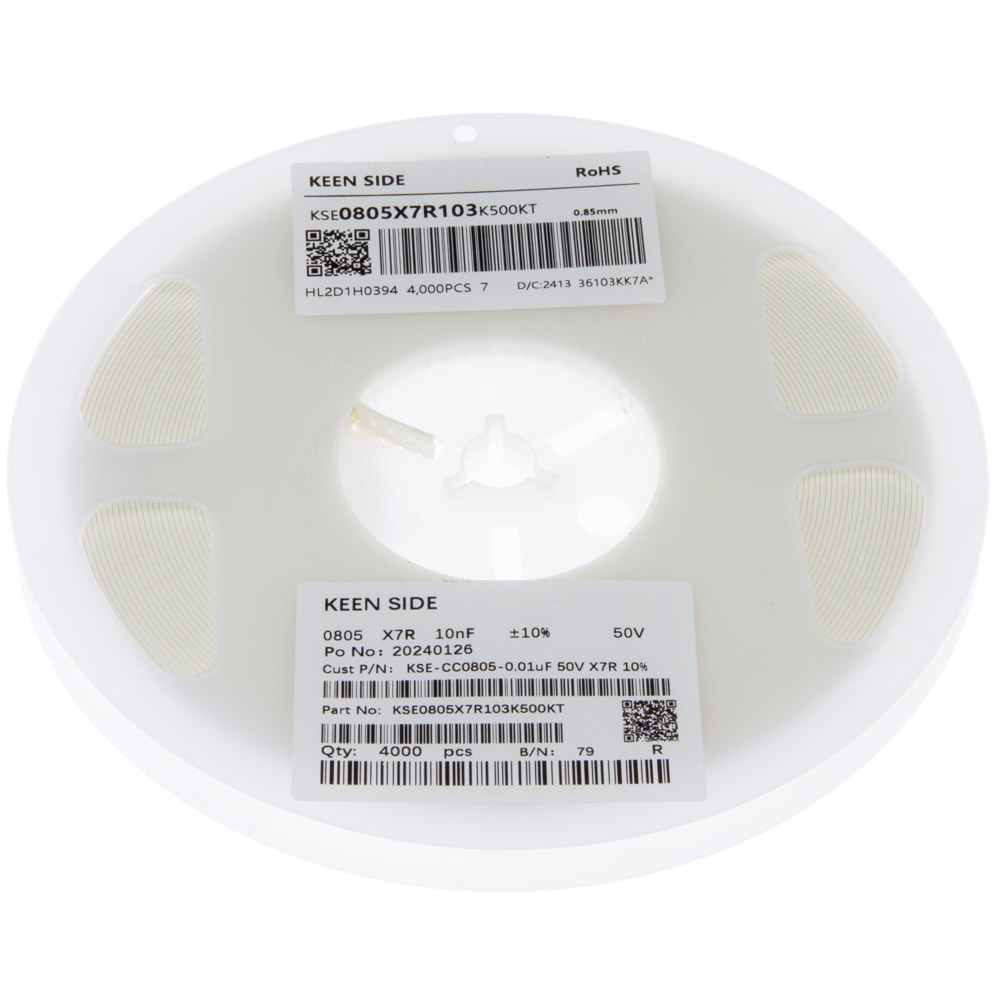 Конденсатор KSE-CC0805-0.01uF 50V X7R 10%
