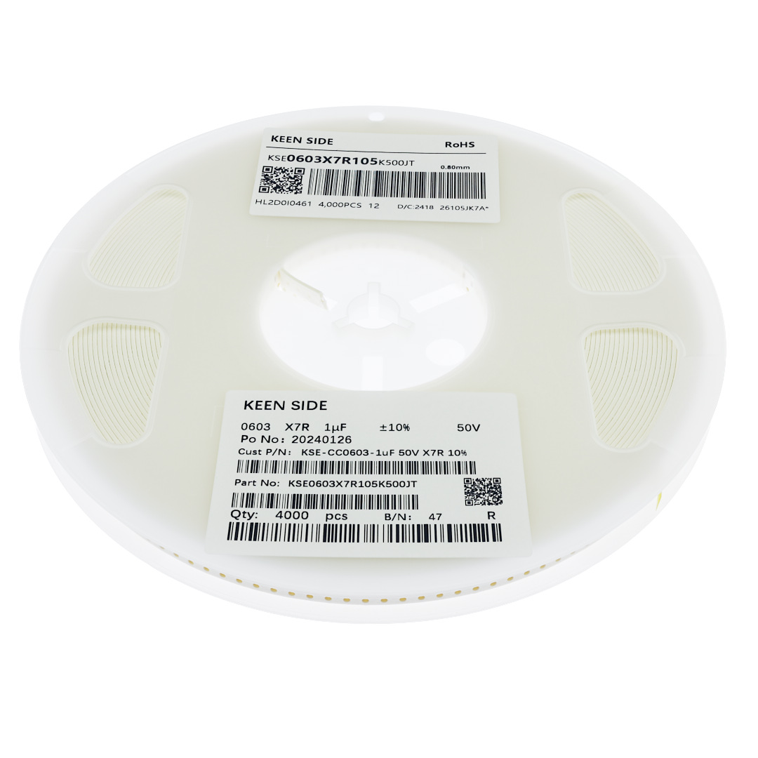Конденсатор KSE-CC0603-1uF 50V X7R 10%