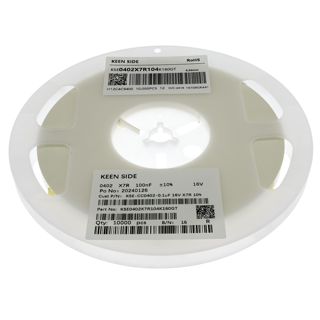 Конденсатор KSE-CC0402-0.1uF 16V X7R 10%