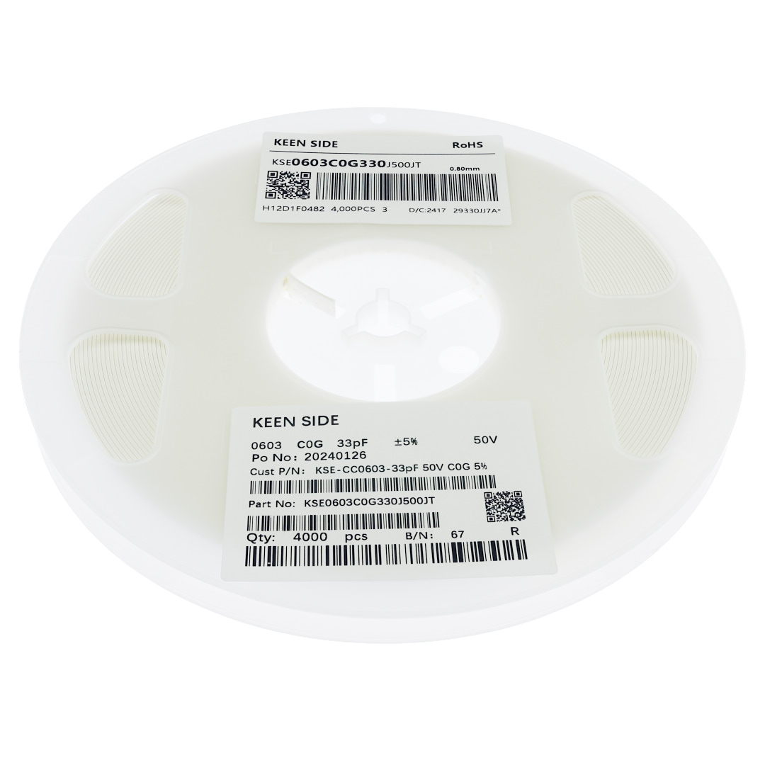Конденсатор KSE-CC0603-33pF 50V C0G 5%