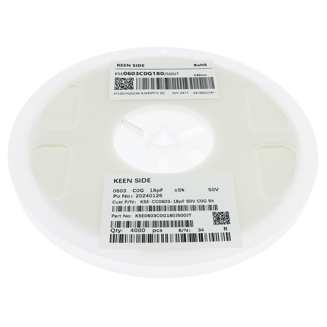 Конденсатор KSE-CC0603-18pF 50V C0G 5%