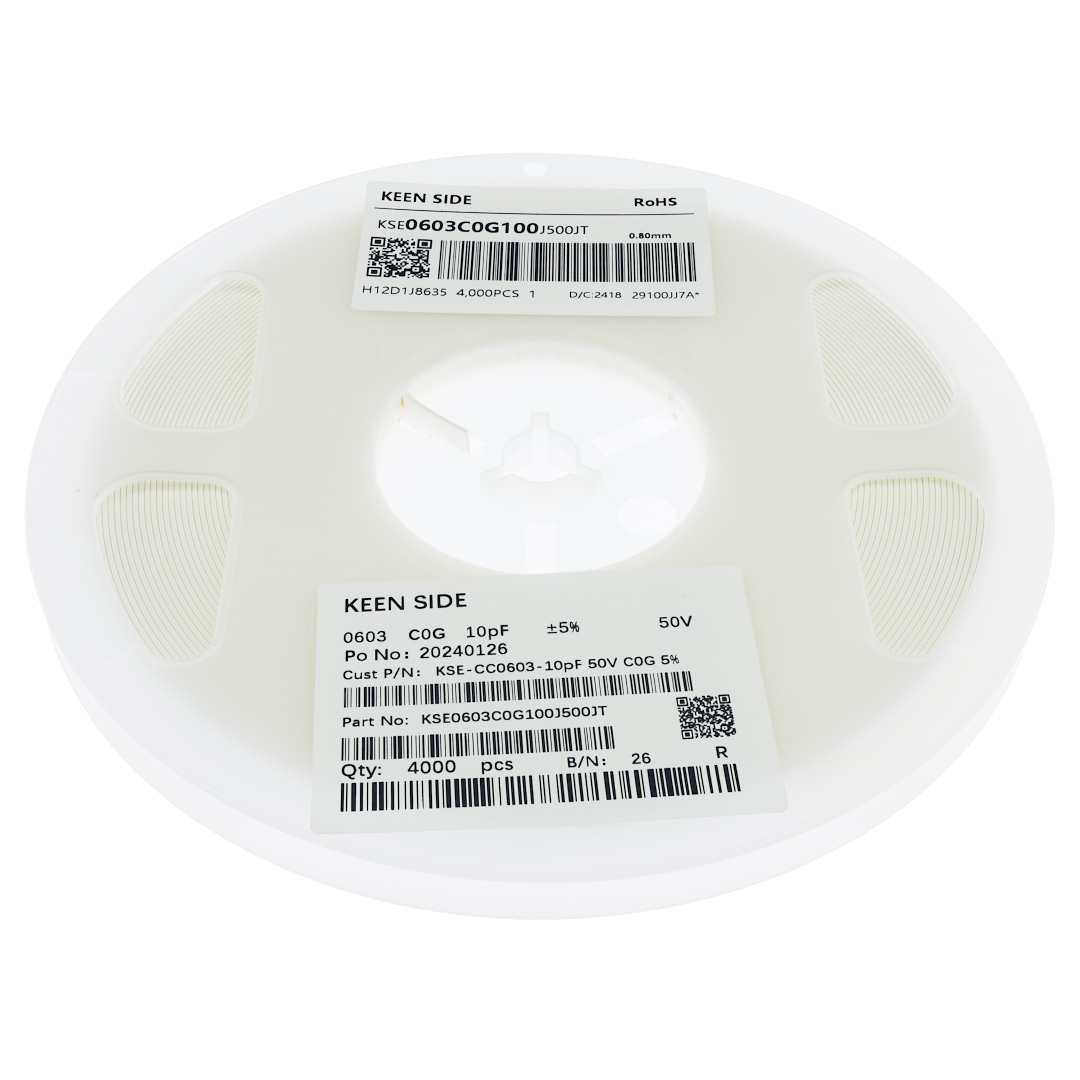 Конденсатор KSE-CC0603-10pF 50V C0G 5%
