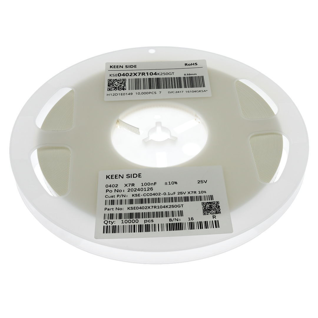 Конденсатор KSE-CC0402-0.1uF 25V X7R 10%