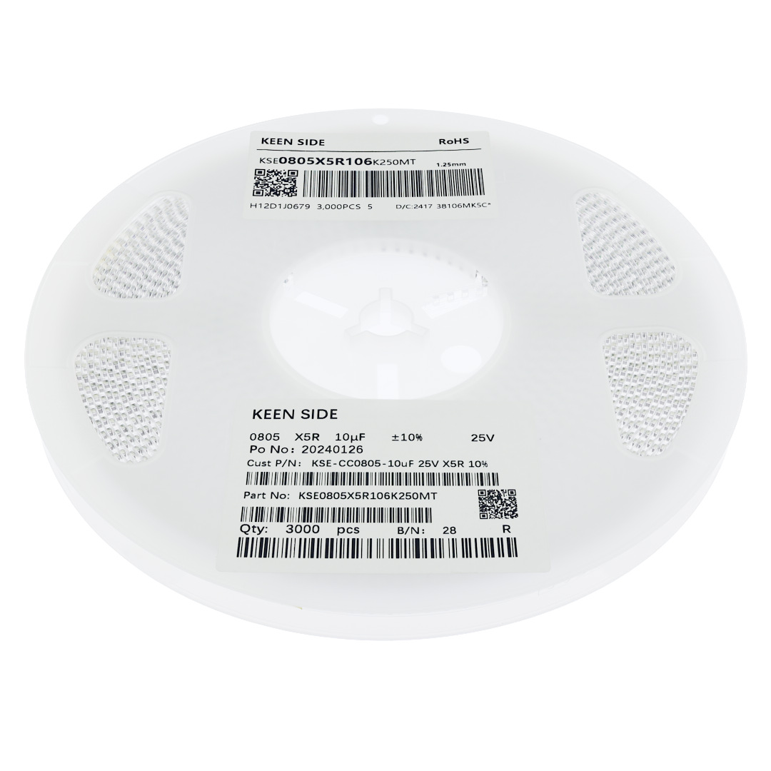 Конденсатор KSE-CC0805-10uF 25V X5R 10%