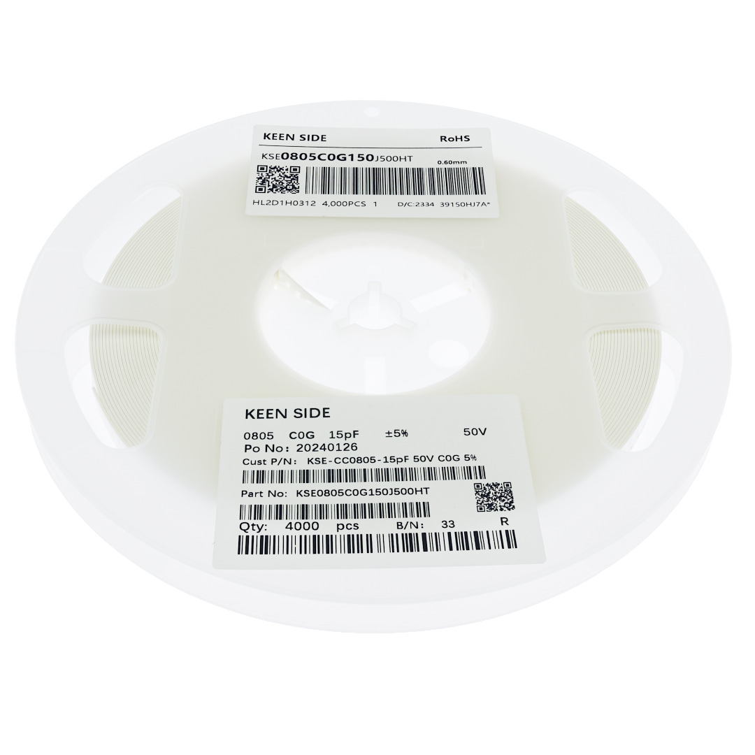 Конденсатор KSE-CC0805-15pF 50V C0G 5%