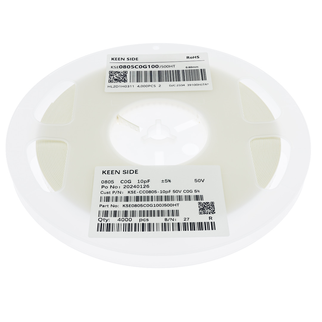 Конденсатор KSE-CC0805-10pF 50V C0G 5%