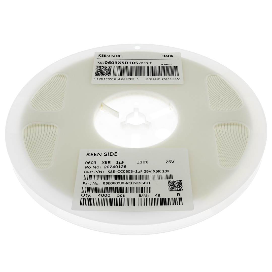Конденсатор KSE-CC0603-1uF 25V X5R 10%