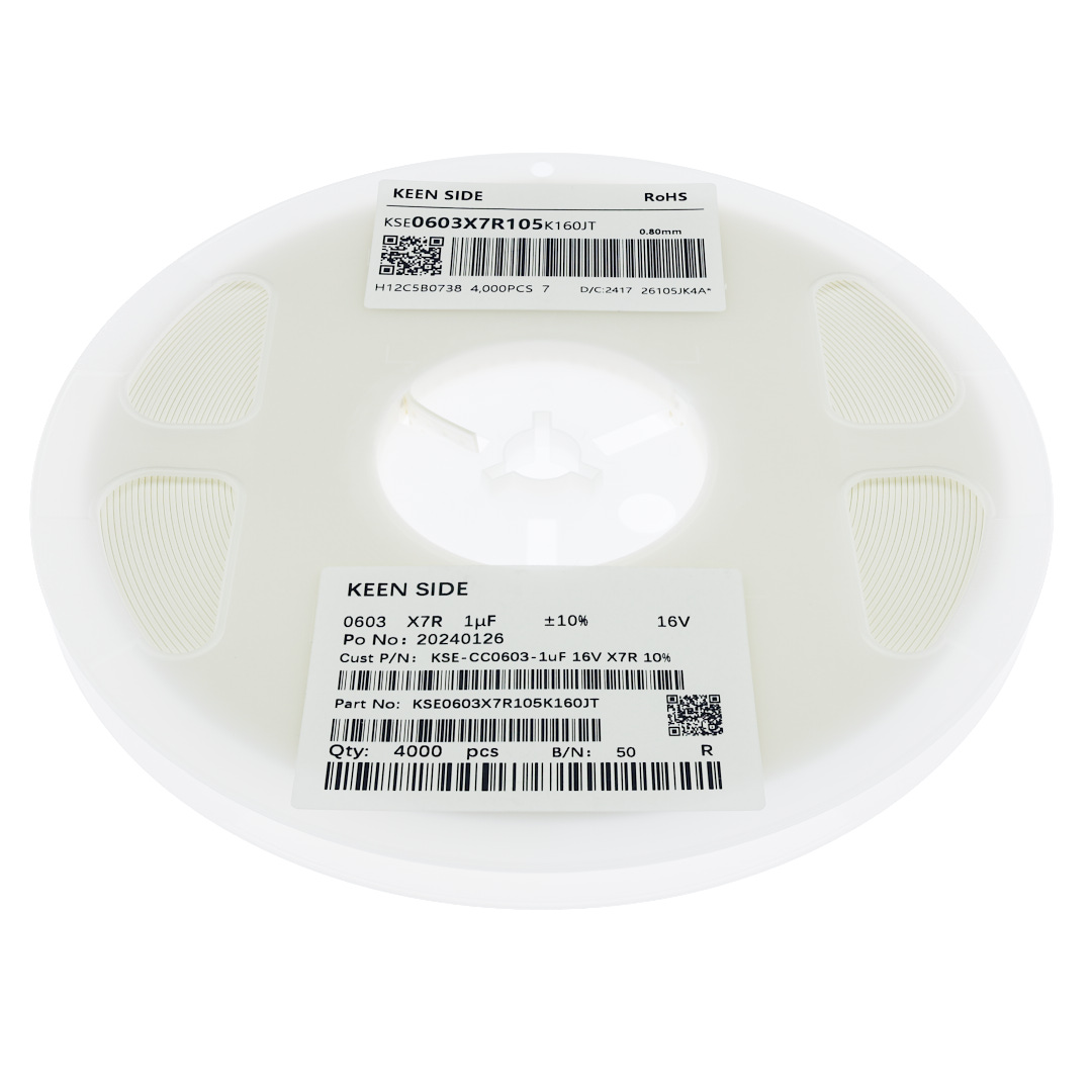 Конденсатор KSE-CC0603-1uF 16V X7R 10%