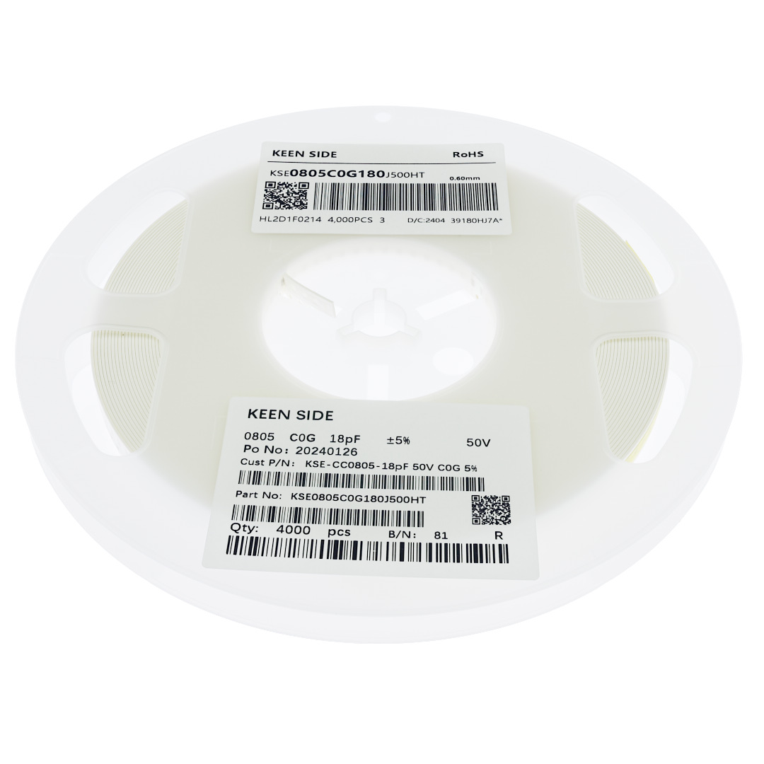 Конденсатор KSE-CC0805-18pF 50V C0G 5%