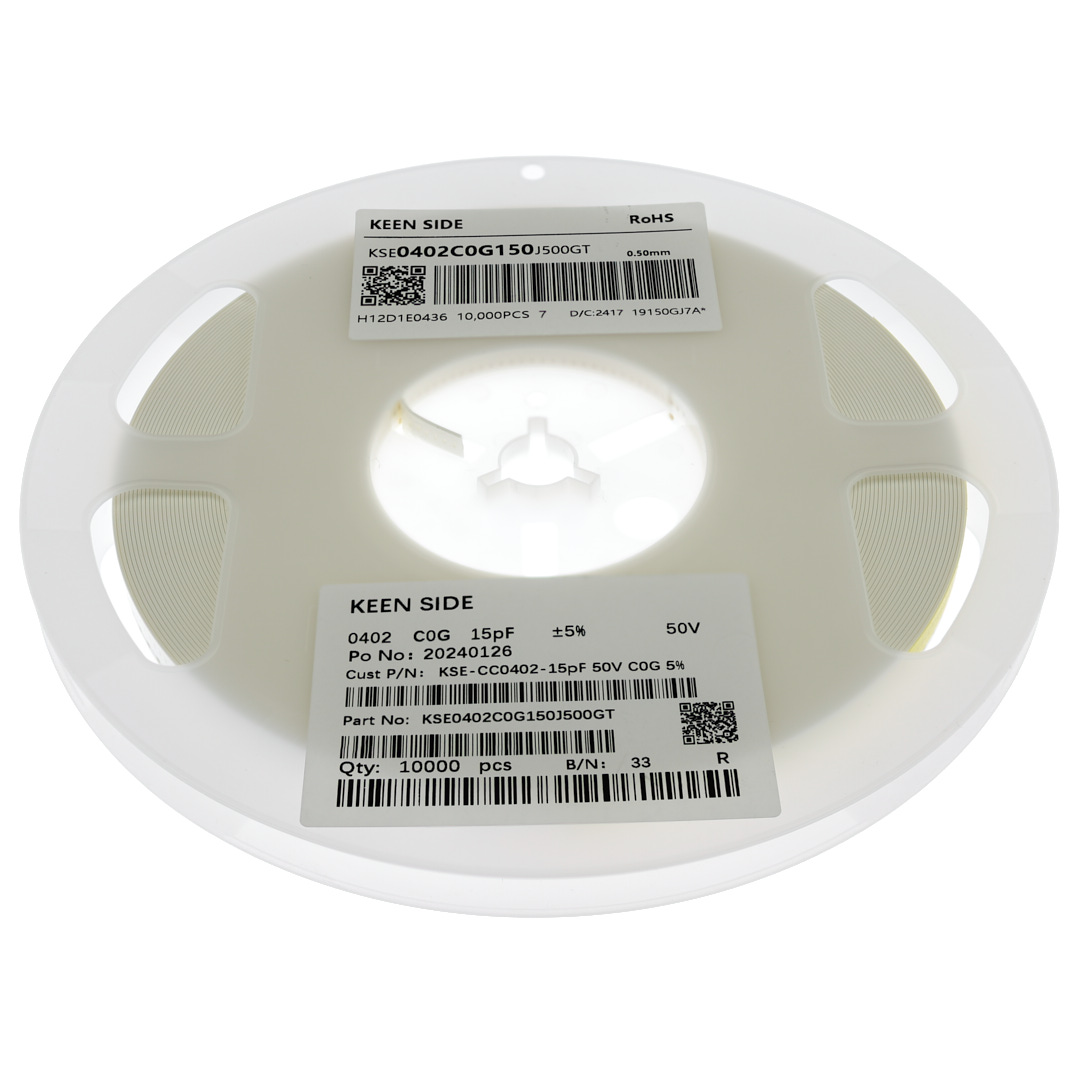 Конденсатор KSE-CC0402-15pF 50V C0G 5%