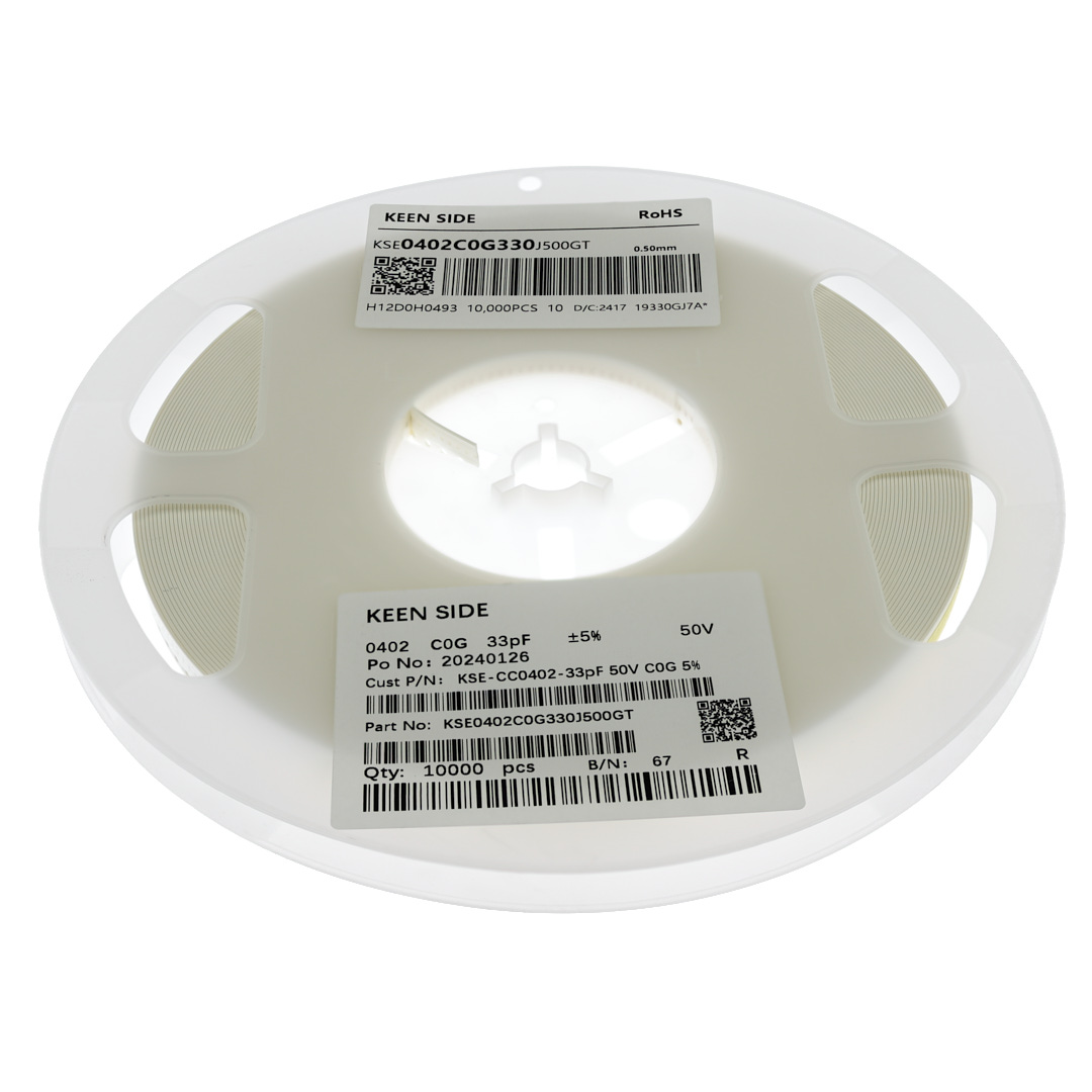 Конденсатор KSE-CC0402-33pF 50V C0G 5%