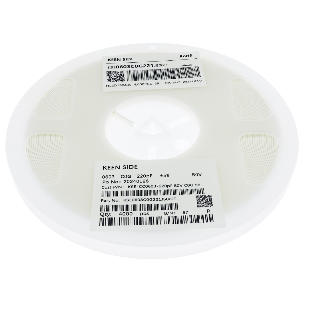 Конденсатор KSE-CC0603-220pF 50V C0G 5%