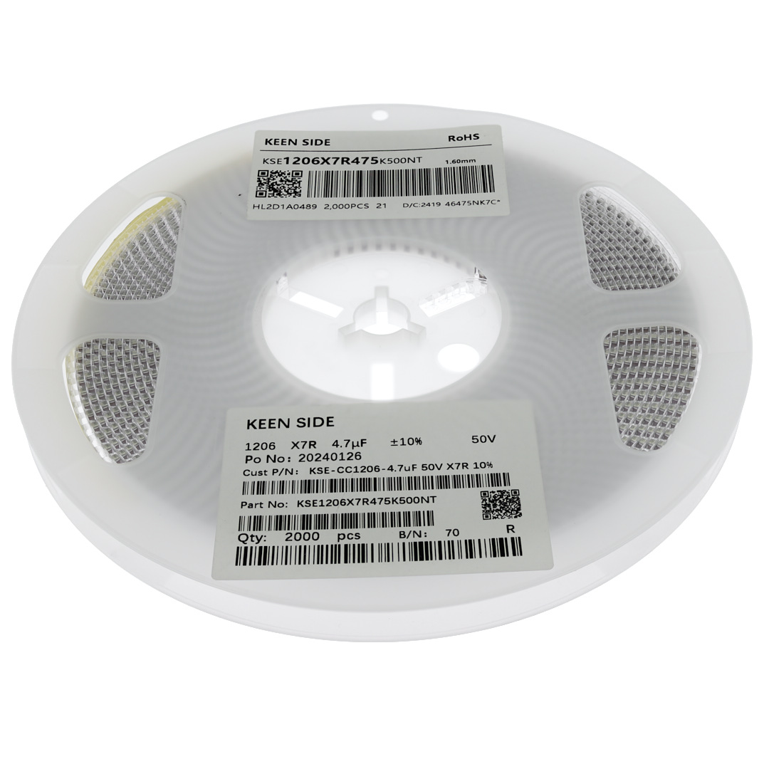 Конденсатор KSE-CC1206-4.7uF 50V X7R 10%