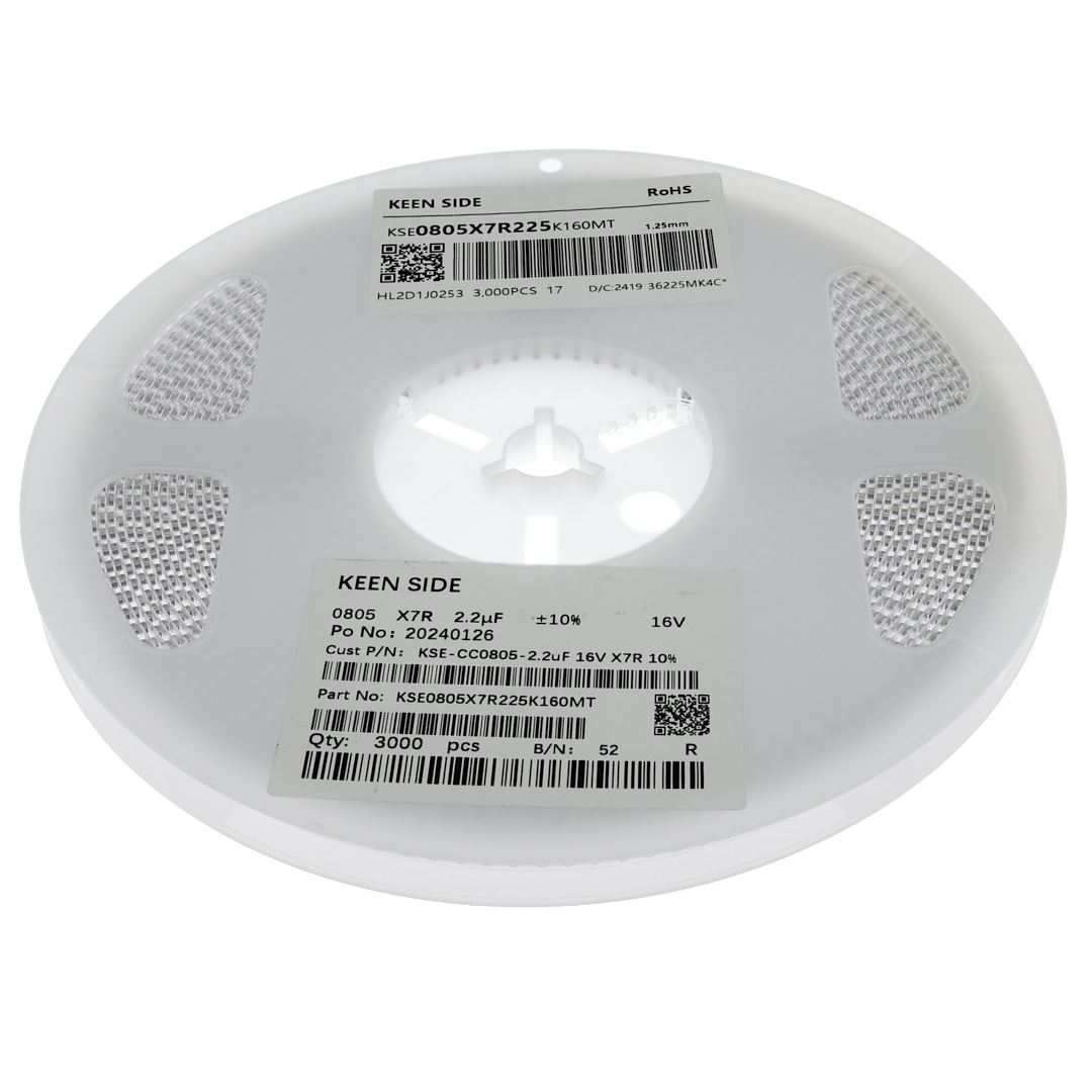 Конденсатор KSE-CC0805-2.2uF 16V X7R 10%