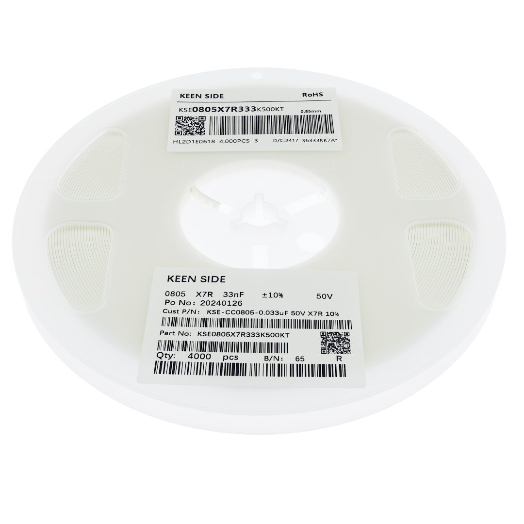 Конденсатор KSE-CC0805-0.033uF 50V X7R 10%