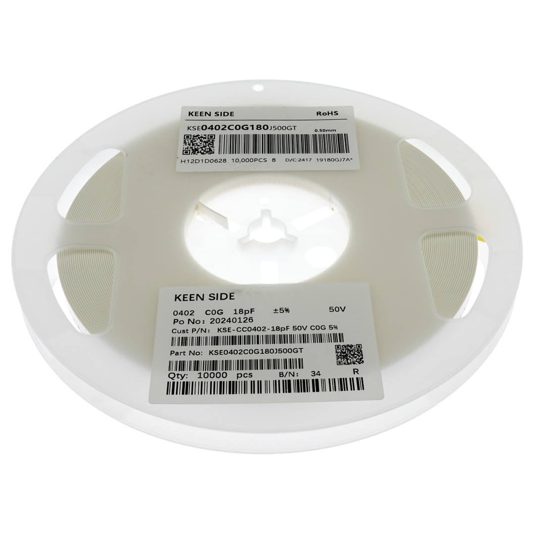 Конденсатор KSE-CC0402-18pF 50V C0G 5%
