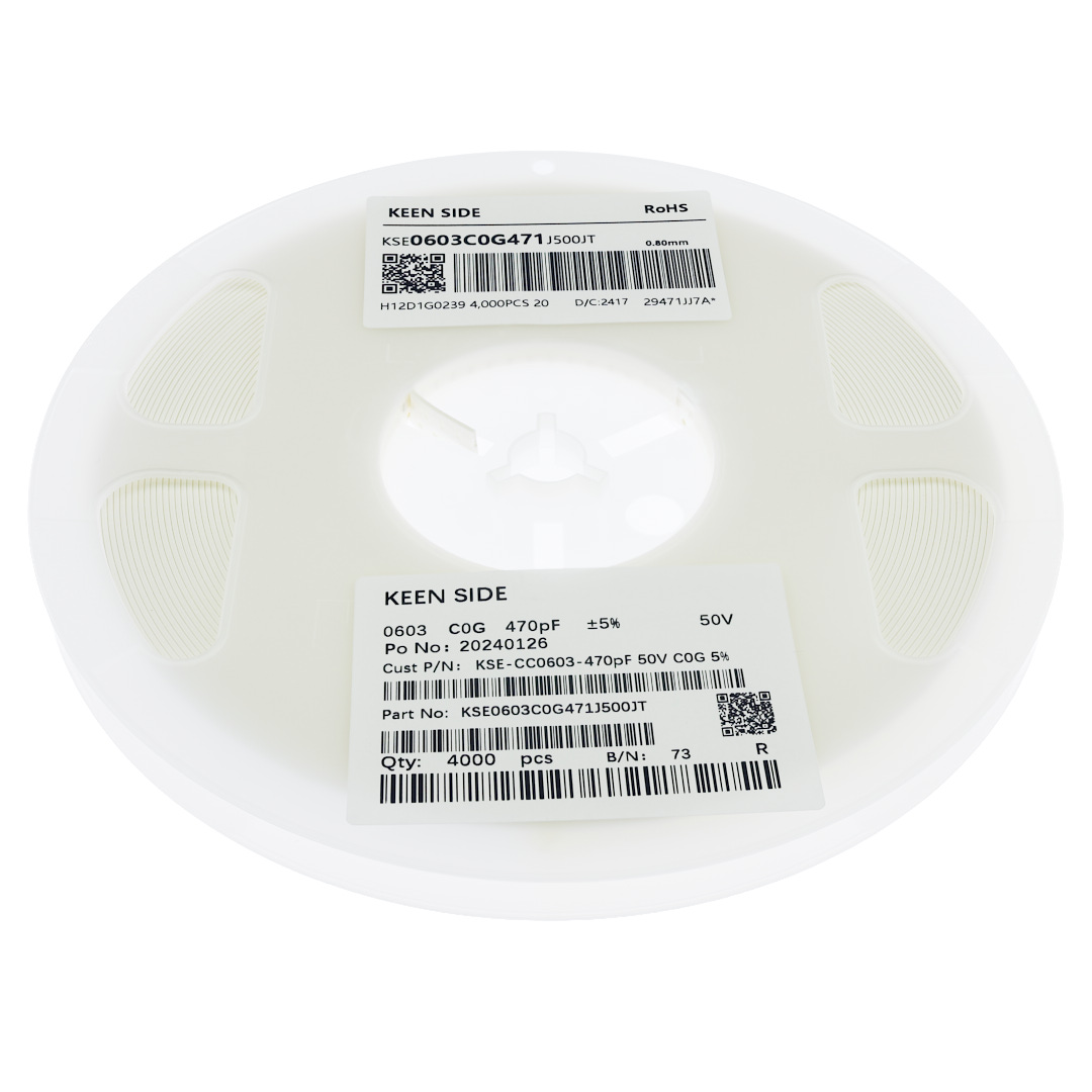 Конденсатор KSE-CC0603-470pF 50V C0G 5%
