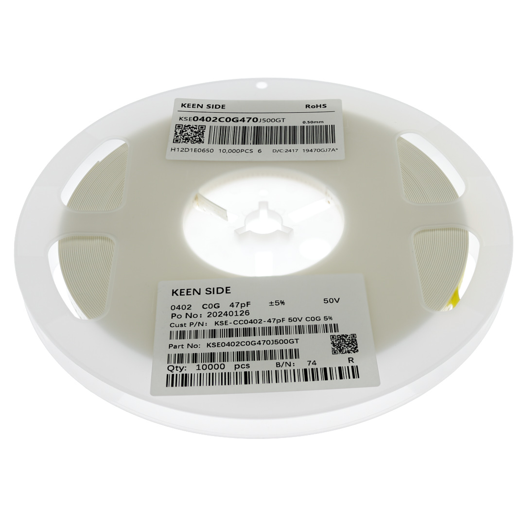 Конденсатор KSE-CC0402-47pF 50V C0G 5%