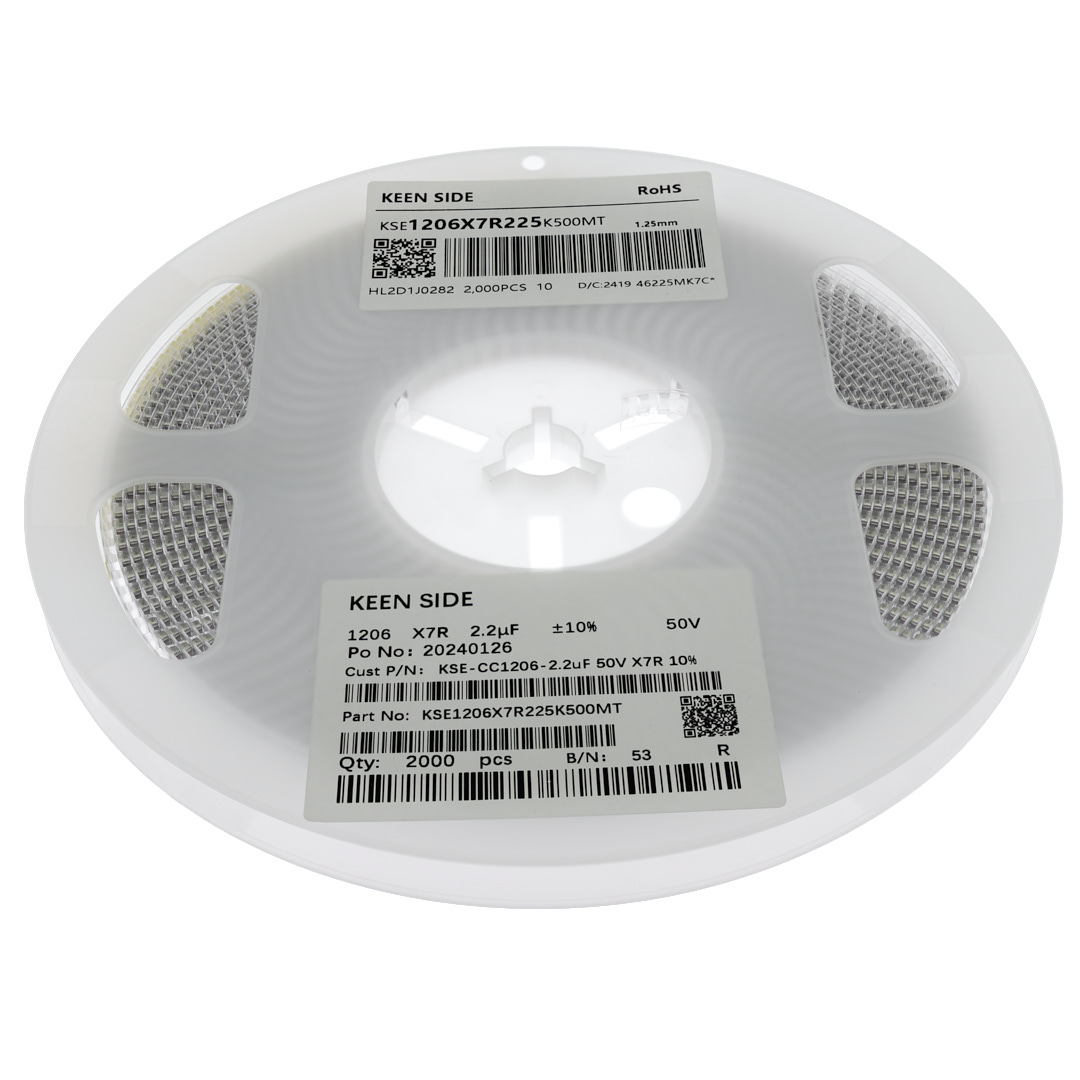 Конденсатор KSE-CC1206-2.2uF 50V X7R 10%