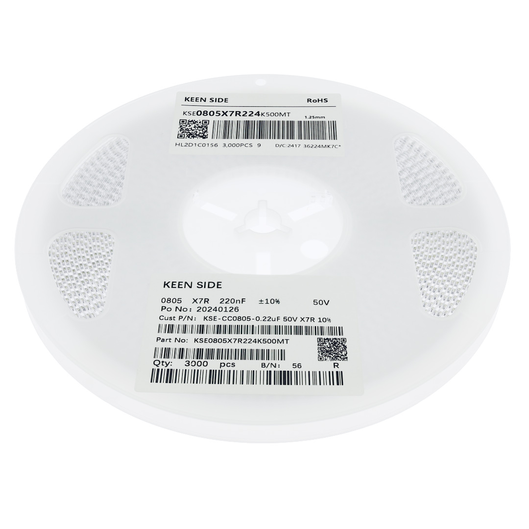 Конденсатор KSE-CC0805-0.22uF 50V X7R 10%