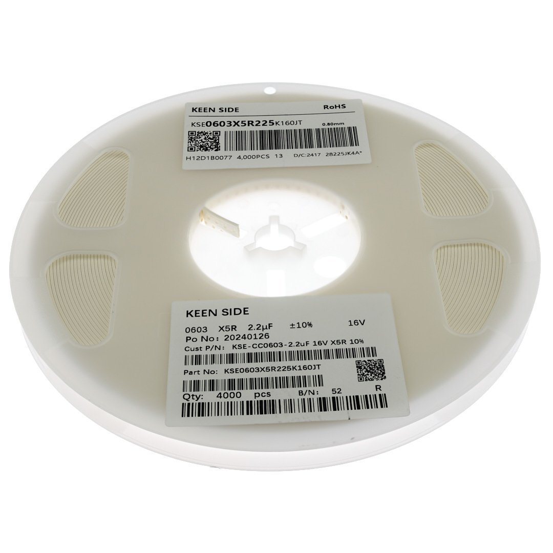 Конденсатор KSE-CC0603-2.2uF 16V X5R 10%