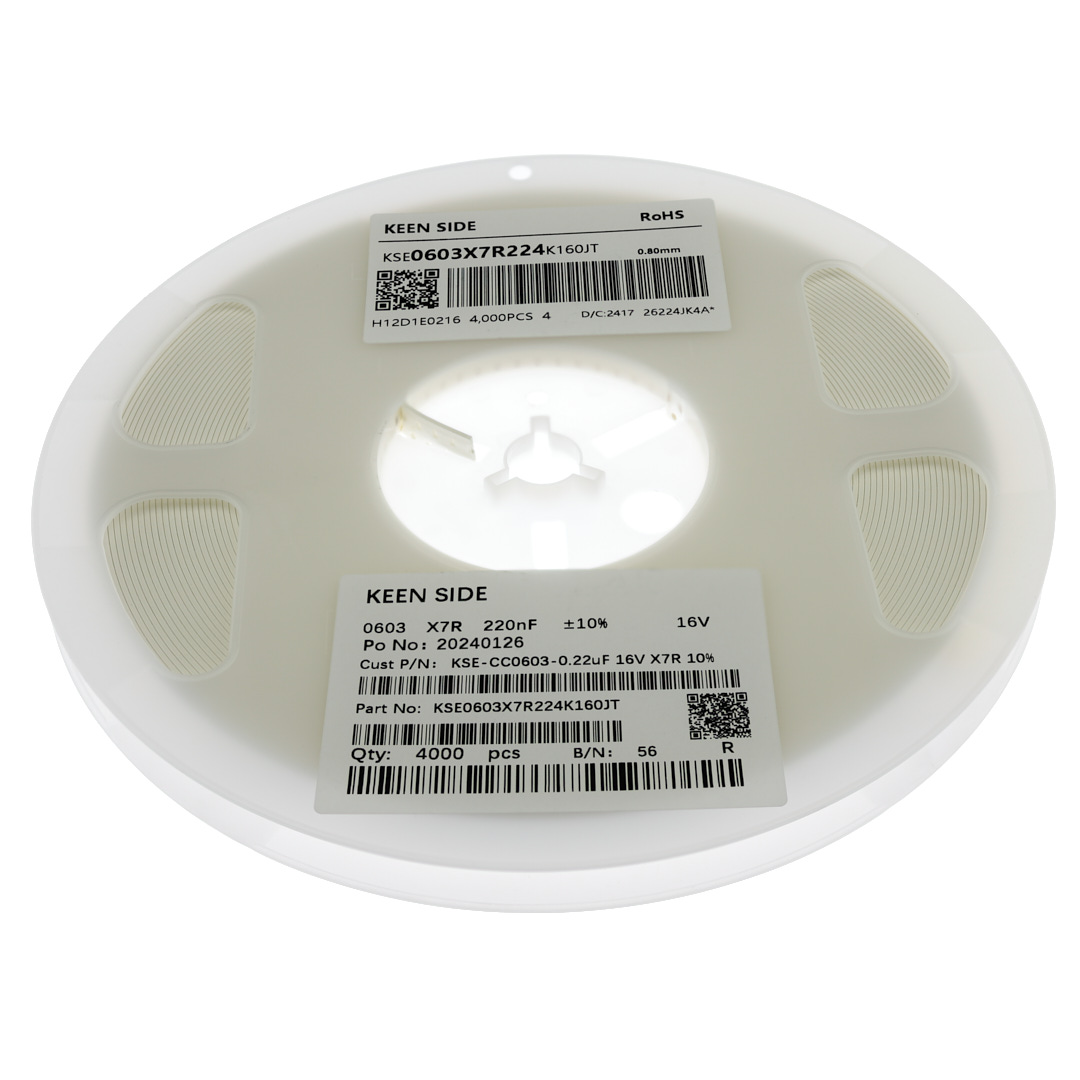 Конденсатор KSE-CC0603-0.22uF 16V X7R 10%