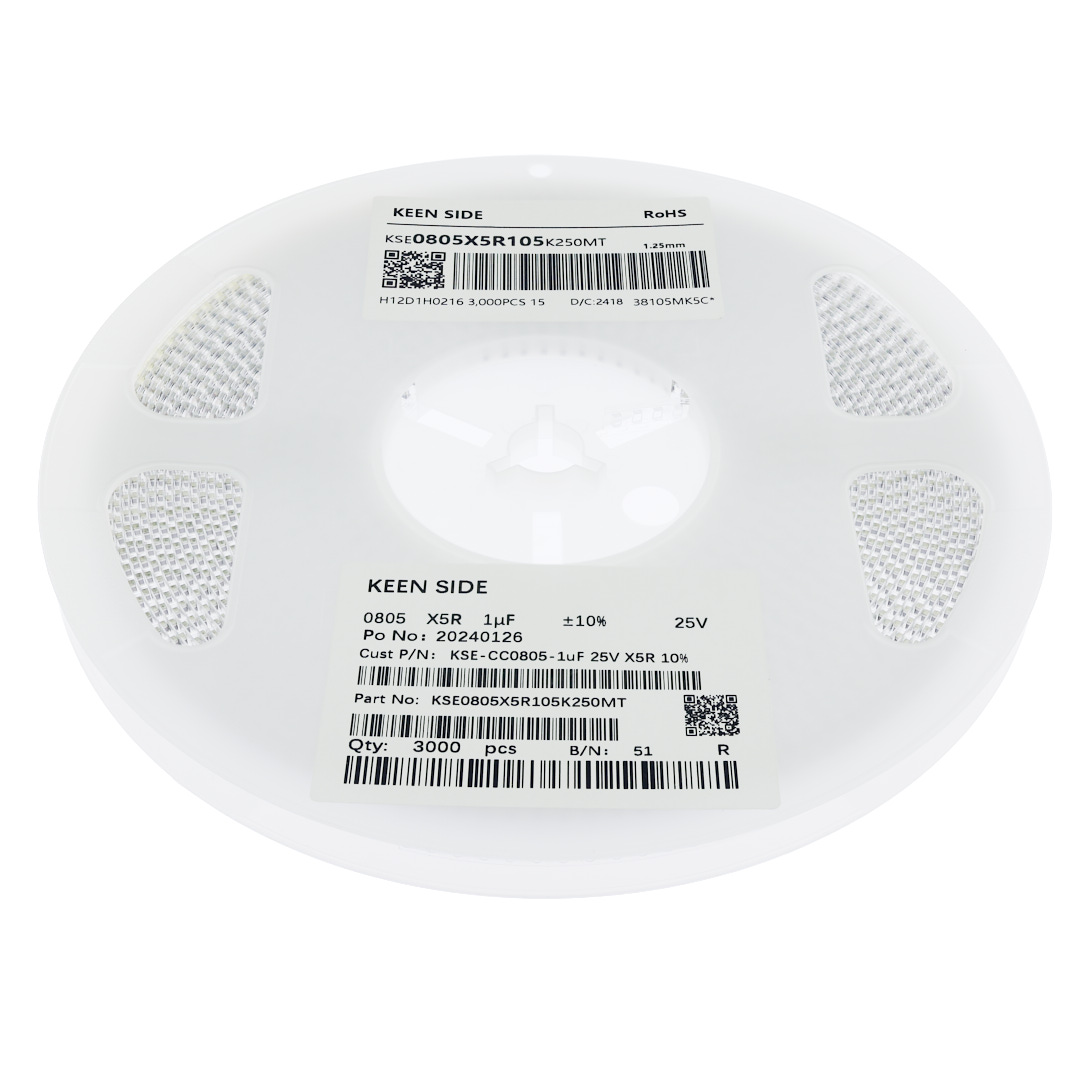 Конденсатор KSE-CC0805-1uF 25V X5R 10%