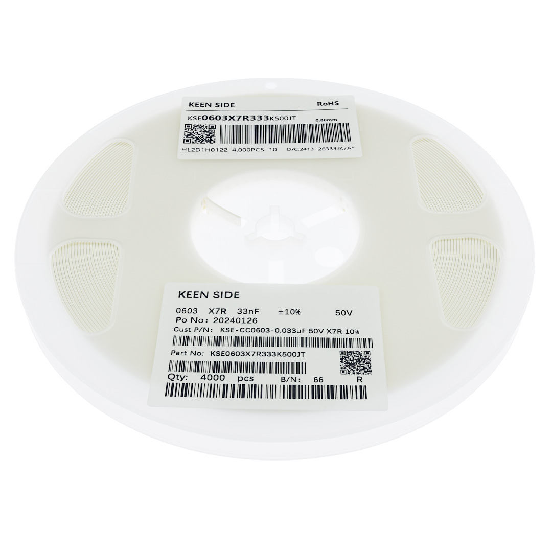 Конденсатор KSE-CC0603-0.033uF 50V X7R 10%