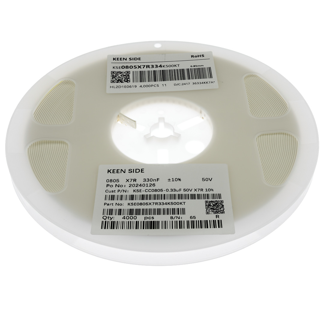 Конденсатор KSE-CC0805-0.33uF 50V X7R 10%