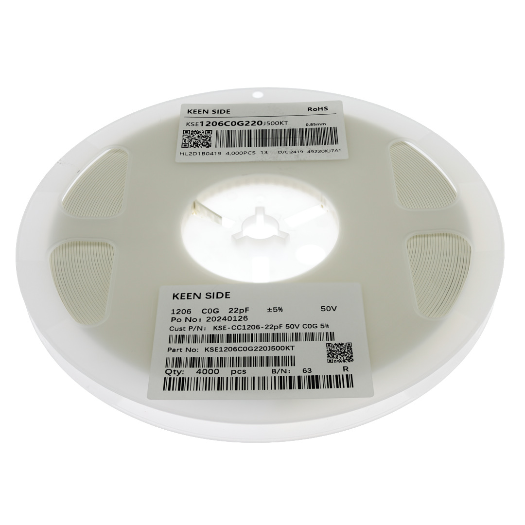 Конденсатор KSE-CC1206-22pF 50V C0G 5%