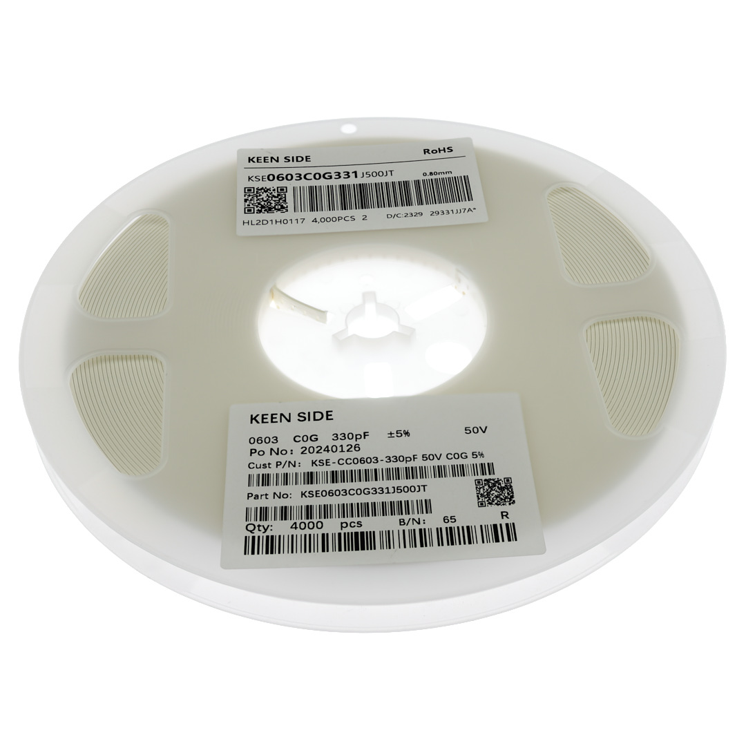 Конденсатор KSE-CC0603-330pF 50V C0G 5%