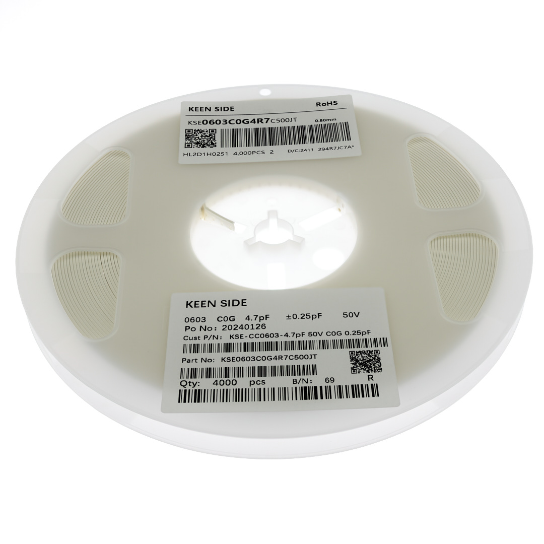 Конденсатор KSE-CC0603-4.7pF 50V C0G 0.25pF