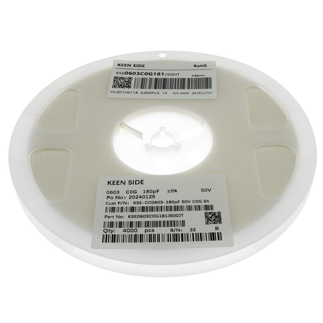 Конденсатор KSE-CC0603-180pF 50V C0G 5%