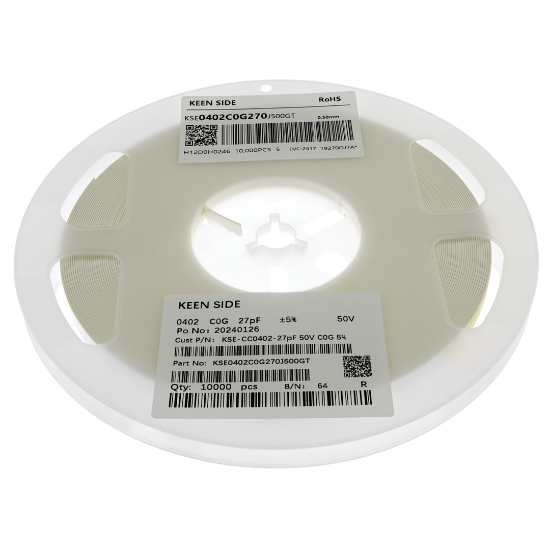 Конденсатор KSE-CC0402-27pF 50V C0G 5%