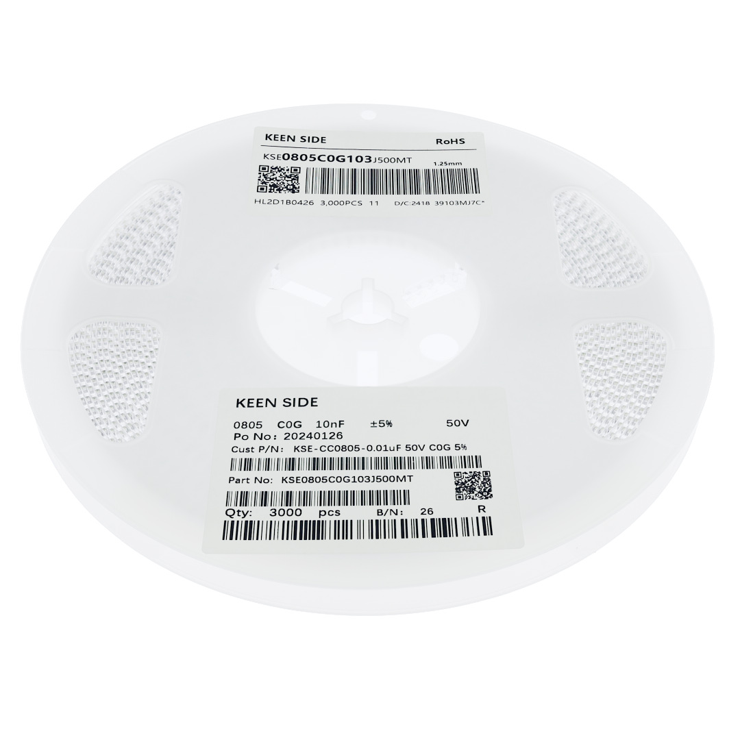 Конденсатор KSE-CC0805-0.01uF 50V C0G 5%