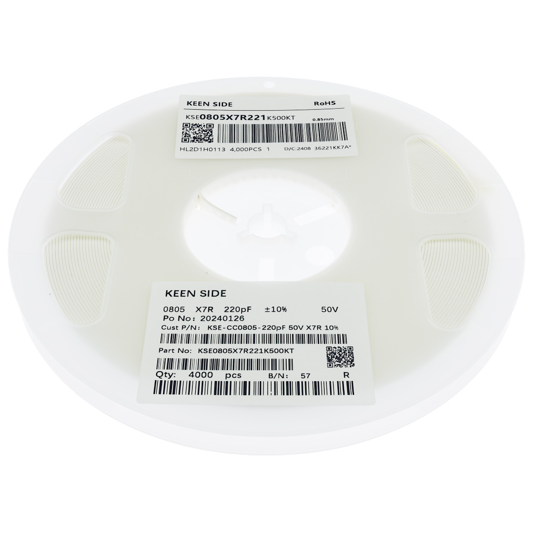 Конденсатор KSE-CC0805-220pF 50V X7R 10%