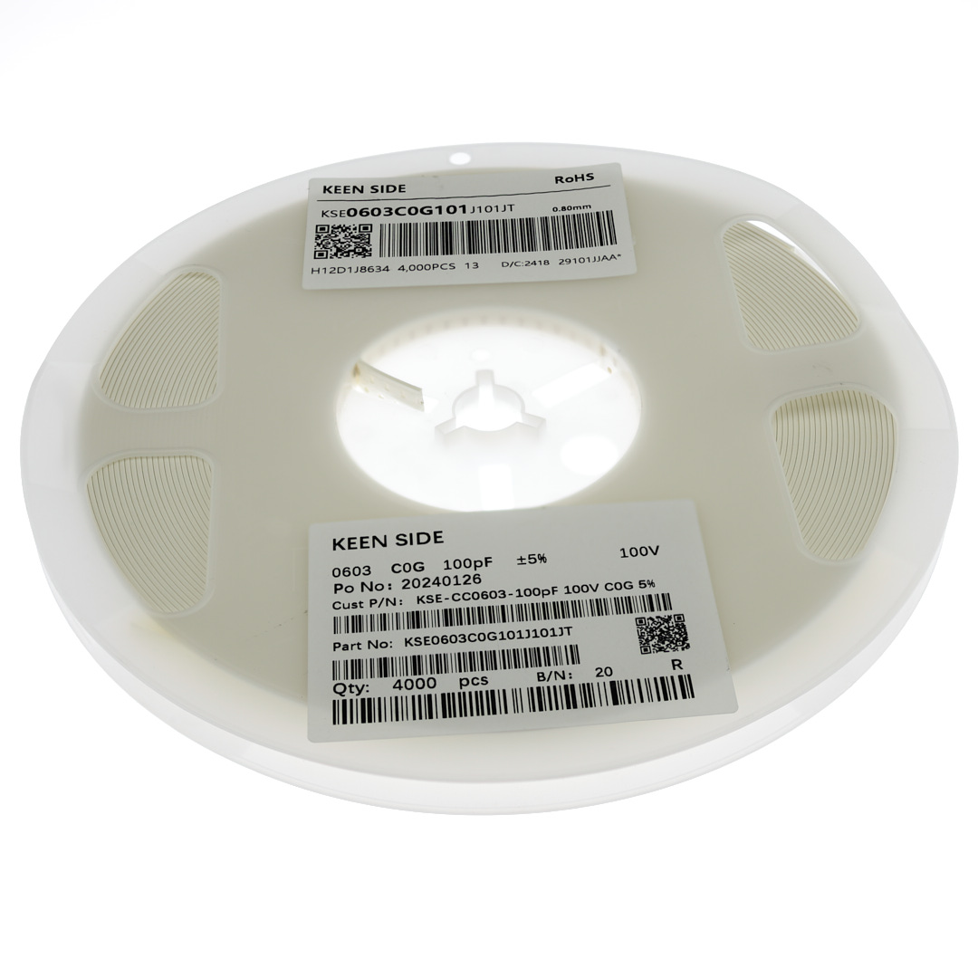 Конденсатор KSE-CC0603-100pF 100V C0G 5%