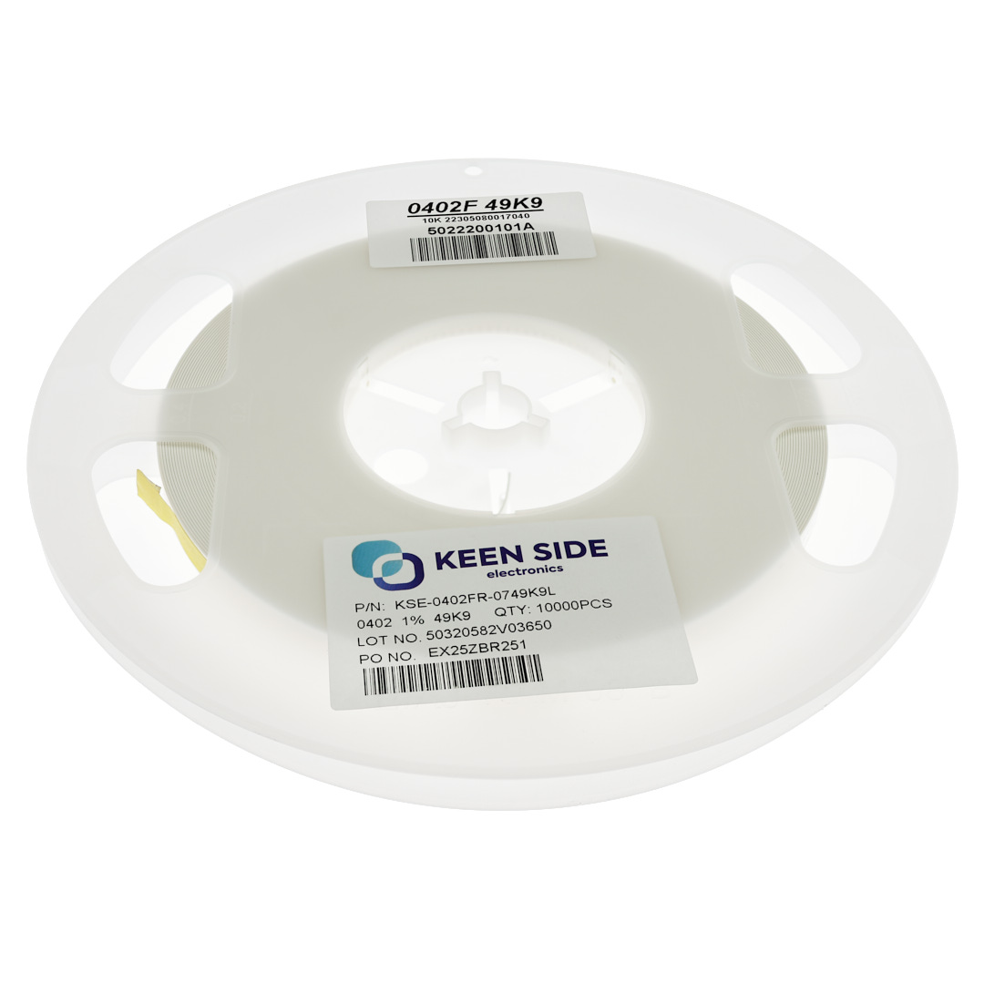 Резистор постоянный SMD KSE-0402FR-0749K9L RC1% 49.9 кОм