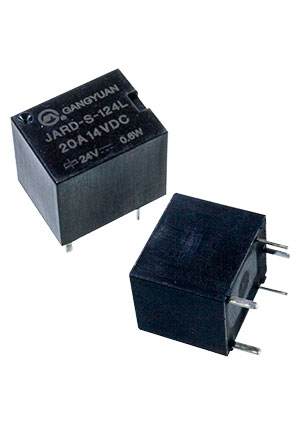 Реле JARD-S-124L, реле 1 Form C 24В