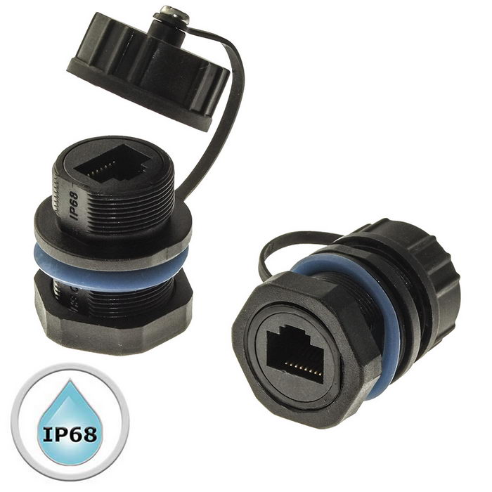 Разъём герметичный RJ45M20ZO-6AG